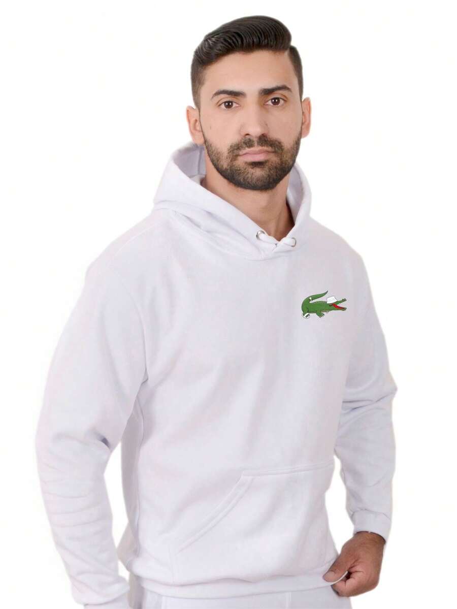 Men Sweatshirts - 白色 - 查看 1