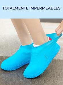 Ele-Gate Protector Silicon Waterproof Tennis Shoe Rain - L - View 2