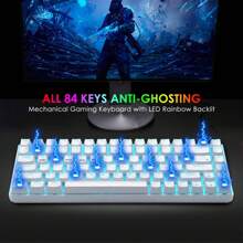 Teclado - Blanco azul - Ver 7