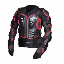 CHCYCLE Motorcycle Full Body Armor Jacket spine chest protection gear Motocross Motos Protector Motorcycle Racing Jacket - Red - View 17