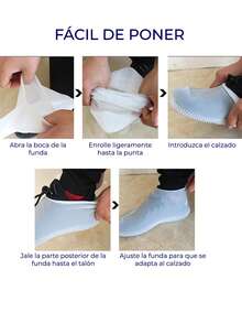 Ele-Gate Protector Silicon Waterproof Tennis Shoe Rain - L - View 4