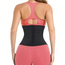 Double Belt Waist Cincher Trainer Slimming Body Shaper Corset Adjustable Shapewear Flat Belly