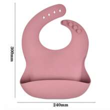 嬰兒餵食套裝矽膠圓碗，表情盤，帶食物接盤的分盤，碗，勺子，叉子，杯子套裝 - 紅色 - 查看 5