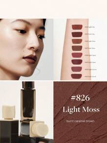 JOOCYEE Matte Velvet With Gloss Finish, Smudge-proof And Long-wearing - #826 Light Moss - View 1