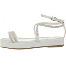 Women Platforms & Wedge Sandals - 白色 - 查看 4
