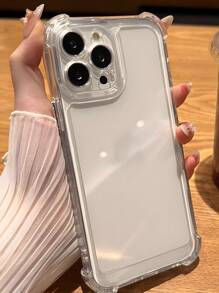 Funda Transparente Reforzada Acrigel Para Oppo - transparente - Ver 1