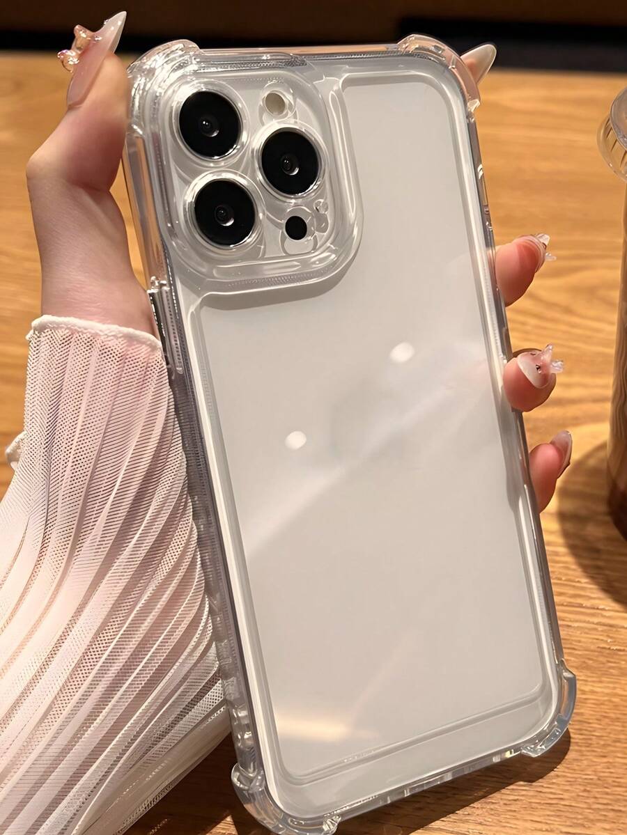 Funda Transparente Reforzada Acrigel Para Oppo - transparente - Ver 1