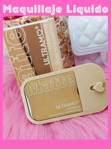 Base de Maquillaje Matte Corazón ULTRAMO - 108 Medium Golden - Ver 1