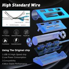 Trung tâm USB - HUB 6 trong 1 USB3.0 - Xem 4