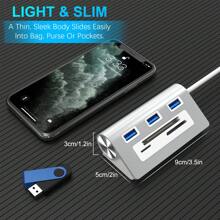 Trung tâm USB - HUB 6 trong 1 USB3.0 - Xem 5