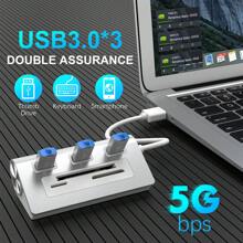 Trung tâm USB - HUB 6 trong 1 USB3.0 - Xem 2