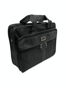 Men Briefcase - 黑色 - 查看 3