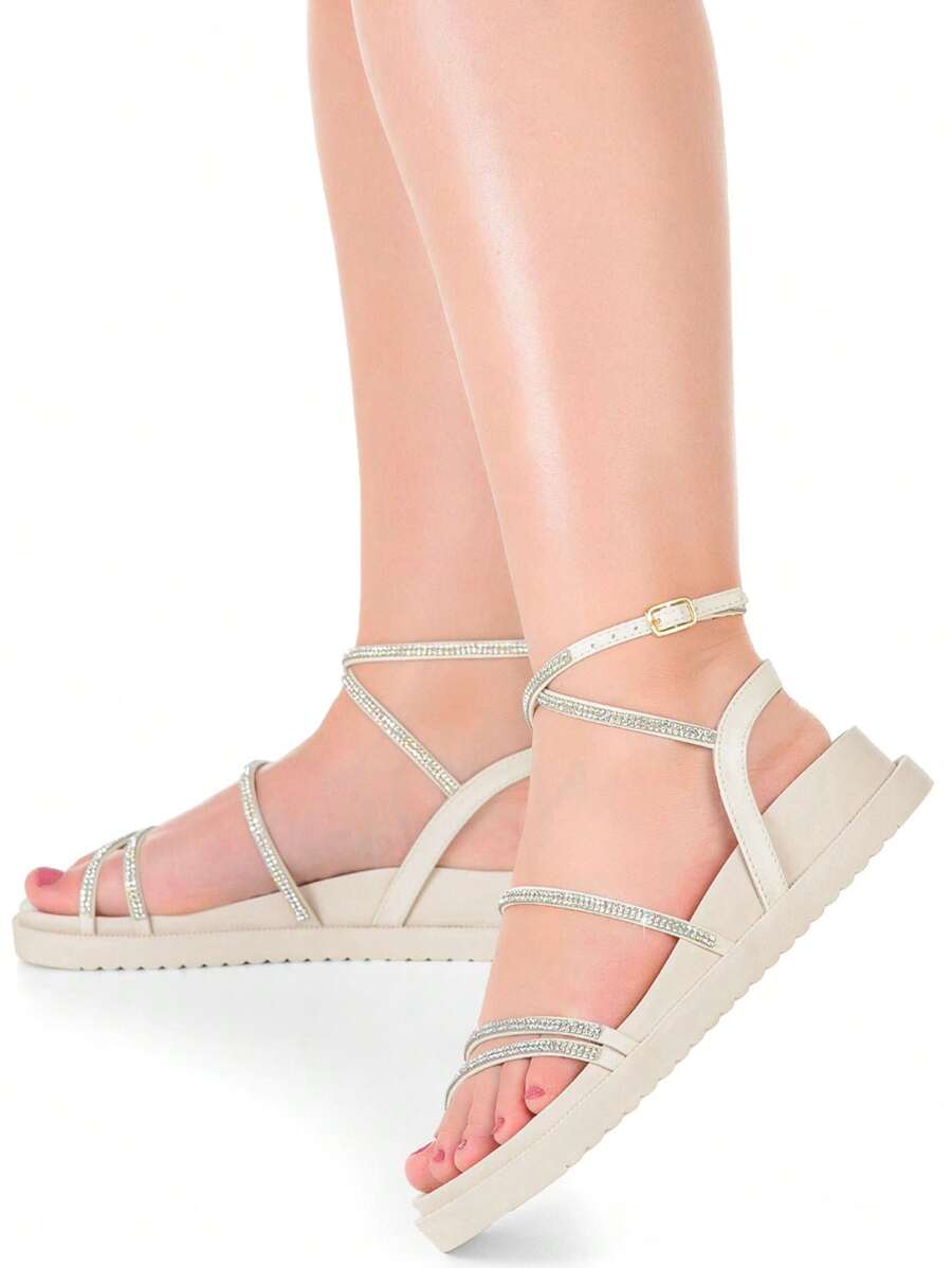 GiGiL Women Flat Sandals - 白色 - 查看 1