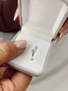 Fine Single Ring - Plateado - Ver 5