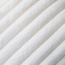 1 件白兔毛毛絨枕套,柔軟舒適的防脫落面料,現代沙發裝飾,帶度假家居裝飾墊套,適合家庭臥室和宿舍 - 白色 - 查看 5