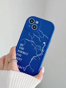 1入組字母圖案霧面手機殼，兼容 iPhone Samsung Galaxy IPhone SHOUJIK IPhone 11 Case IPhone 13 Case IPhone 15 Pro Max Case S24ULTRA Case - 彩色 - 查看 3