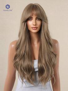 HAIRCUBE 28 英寸刘海，亚麻金色波浪发，优雅时尚，派对必备女神发型 - 亞麻金 - 查看 9