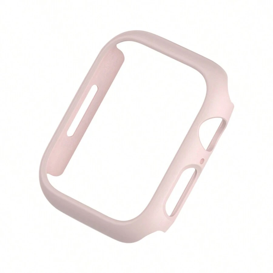 Vỏ đồng hồ Apple Watch, tương thích với Apple Watch Ultra/Series 8/Series 7, 42mm/46mm, Vỏ bảo vệ đồng hồ bằng PC Hollow-Out - Hồng - Xem 1