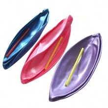 1pc Mini Exercise Pilates Yoga Balls Small Bender For Home Stability Squishy Training Physical Improves Balance With Inflatable Straw 9.8 Inch - Pink - View 6