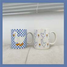 1pc Ceramic Duck Shaped Mug - cute duckling - View 6