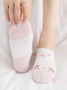Women Invisible Socks - 彩色 - 查看 2