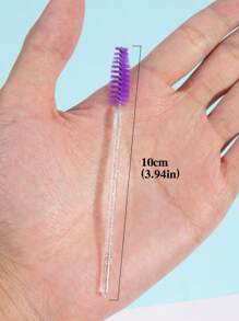 MAANGE 20支装一次性睫毛刷，化妆工具，方便旅行携带，眉刷，眼影刷，螺旋刷