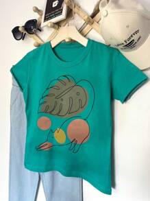 Women T-Shirts - 青碧色 - 查看 3