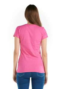 Playera Color Fiusha Cuello Redondo (ENVIO RAPIDO) - S - Ver 3