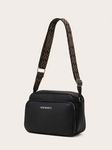 zijinling Black Fashionable And Minimalist Women's Crossbody Bag