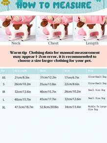 1入組卡通小熊貼布裝飾寵物毛衣適用於狗狗和貓適合春天 - 綠色 - 查看 4