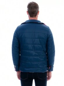 Men's Lumberjack Jacket Double View Reversible - Red - View 7