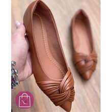 Women Flat Sandals - Lạc đà - Xem 2