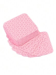 200入組免棉絮指甲擦，指甲油卸妝膠墊睫毛延長擦，柔軟無紡材質去除指甲油卸妝墊，棉絮不掉落，清潔美甲及卸除指甲油的有效助手， 適用於女性、女孩日常美甲清潔和卸除等用途 - 粉色 - 查看 6