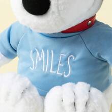 Miniso Snoopy Birthday Party Series Toy-Sitting Plush Doll Cute Pillow Sofa Pillow Doll Ornaments(Snoopy) - White - View 7