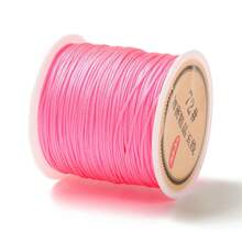 1 Roll 50m/55yd About 0.08cm/0.03in 72# Nylon Beading Thread For Jewelry Making, Diy Bracelet Necklace Making - Multicolor - View 14