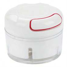 1 件白色手動壓蒜器附拉繩家用生薑切碎機 - 白色 - 查看 7