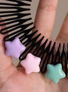 1pc Pente De Cabelo Para Meninas Da Criança Arrumar Franjas E Cabelo Traseiro, Adequado Para Bebês E Penteados Infantis
