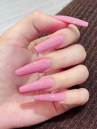 Upgrade Your Look With 24pcs Chic And Simple Nail Art Set; Perfect For Parties, Dances, And Daily Wear; Including Jelly Gel And Nail File Press On Nails Nail Supplies