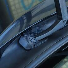 2入組車擋風玻璃刮水器洞套保護工具,防塵矽膠墊防止樹葉通用工具車配件 - 黑色 - 查看 4