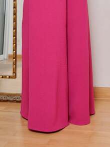 Women Pants - Hot Pink - View 9