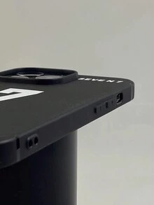 1 Funda Para Teléfono Con Número 7, Color Negro Mate, Compatible Con Los Modelos Apple - Multicolor - Ver 2