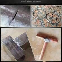 Universal Welding Wire: Low Temperature Flux Core Rods for Household Repairs and Refrigerator Maintenance.10/20/50pcs - Silver - View 6