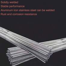 Universal Welding Wire: Low Temperature Flux Core Rods for Household Repairs and Refrigerator Maintenance.10/20/50pcs - Silver - View 3