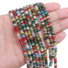 2x4 毫米 155-160 顆天然石珠間隔珠 - 非常適合 Diy 珠寶製作手鍊和項鍊! - 2x4毫米 - 查看 10