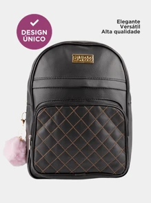 Women Fashion Backpacks - Black - View 2