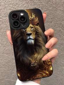 厚款防摔森林之王印花手機殼,適用於iphone、華為、三星、小米