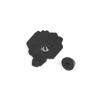 1 Pieza Broche De Aleación En Forma De Abeja De Estilo De Píxeles De Dibujos Animados, Revestido Con Esmalte Para Uso Diario