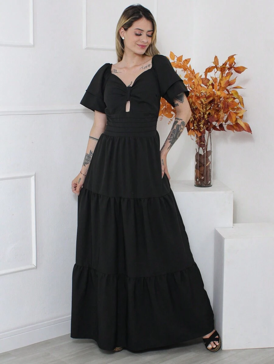 Women Dresses - 黑色 - 查看 1