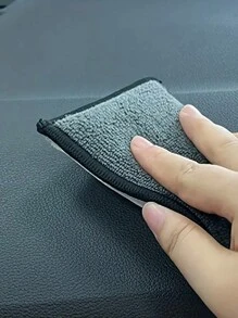 1pc car interior Cleaning sponge Microfiber towel wax sponge car cleaning tool - Multicolor - View 3