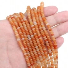 2x4 毫米 155-160 顆天然石珠間隔珠 - 非常適合 Diy 珠寶製作手鍊和項鍊! - 2x4毫米 - 查看 16